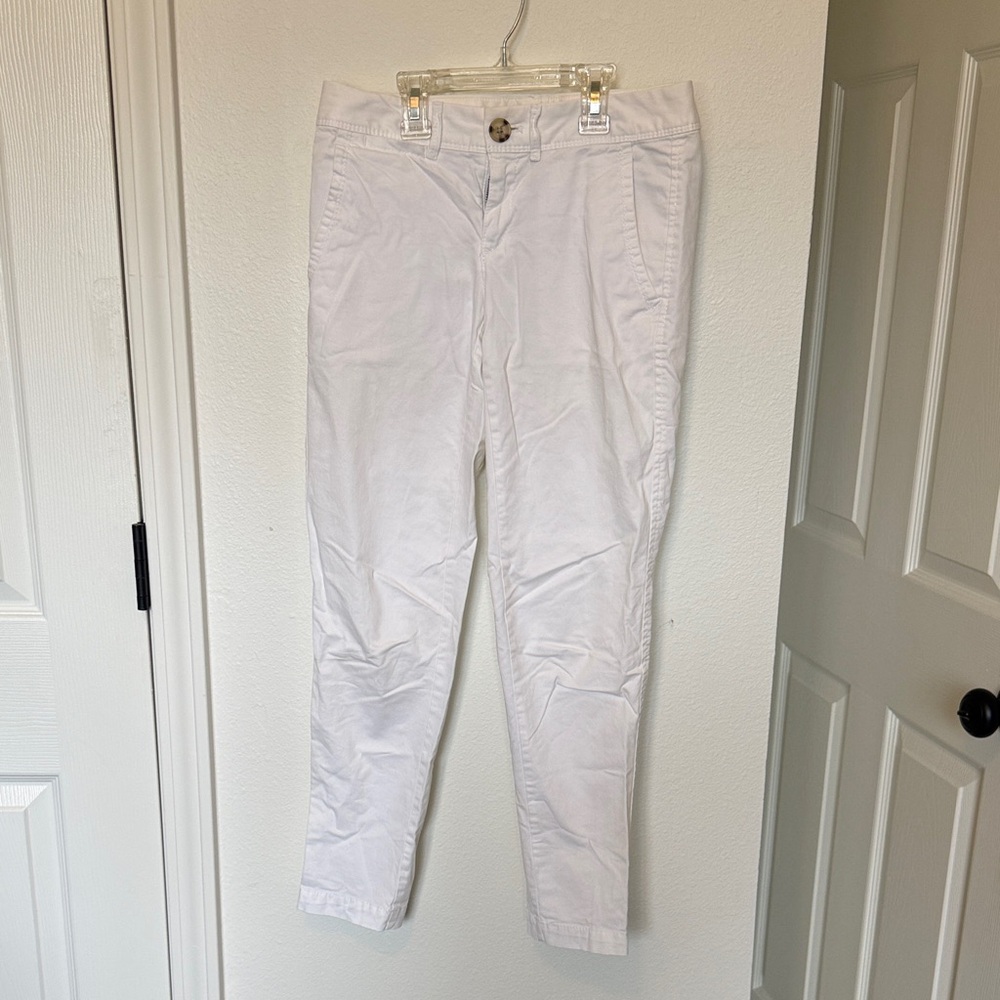 Banana Republic City Chino Pants in White